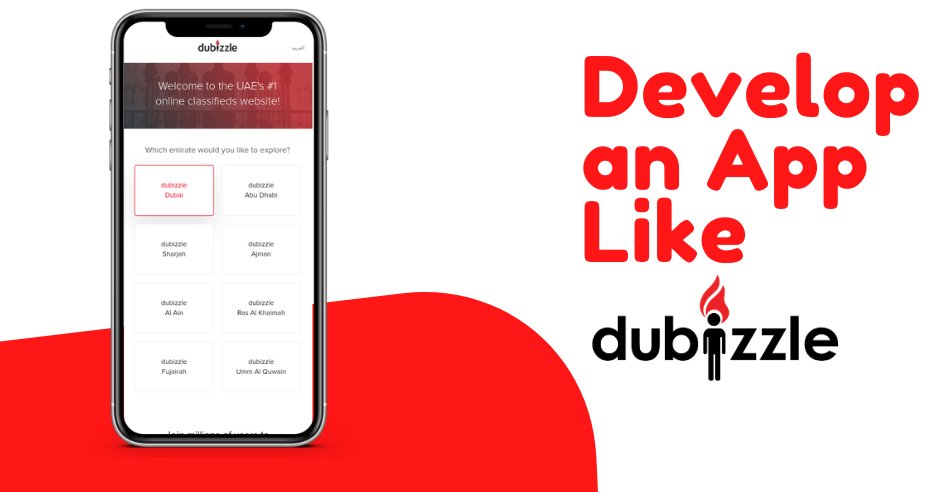 cost to develop an app like dubizzle?