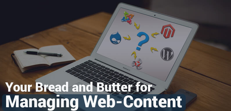 Content Mangement System – Your Bread and Butter for Managing Web-Content