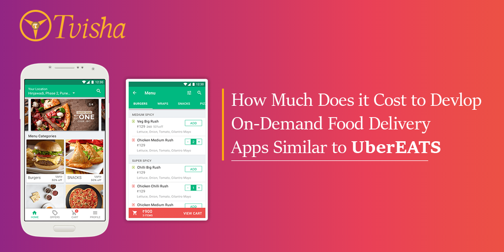Cost to Develop On Demand Food Delivery App like UberEATS